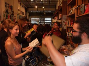 Jimi Gherkin, organiser, at the APF 2009
