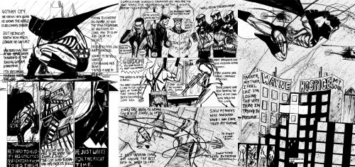 bats rough comic draft