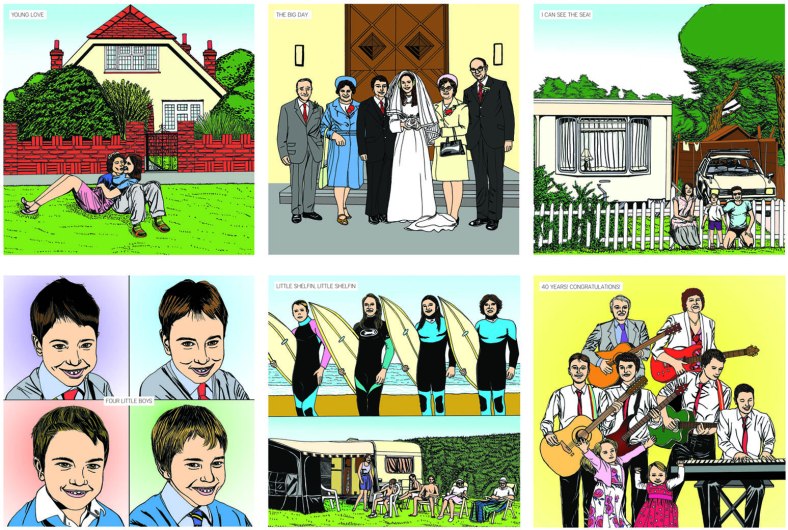 The final commission as a poster