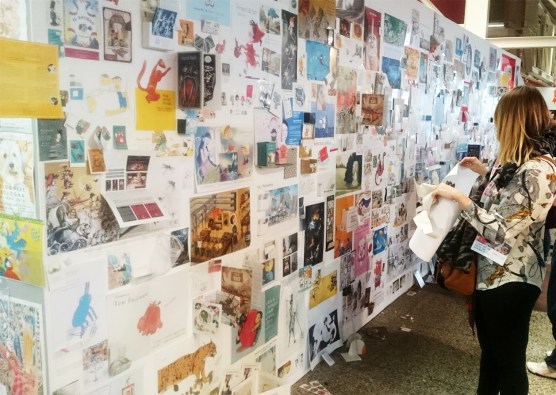 BCBF2016 Illustrators Wall
